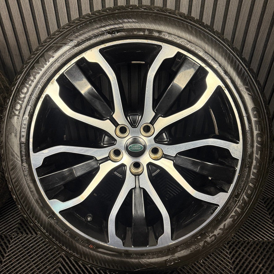 21" GENUINE RANGE ROVER SPORT LAND DISCOVERY WHEELS TYRES ALLOYS 5007 DK521007FA