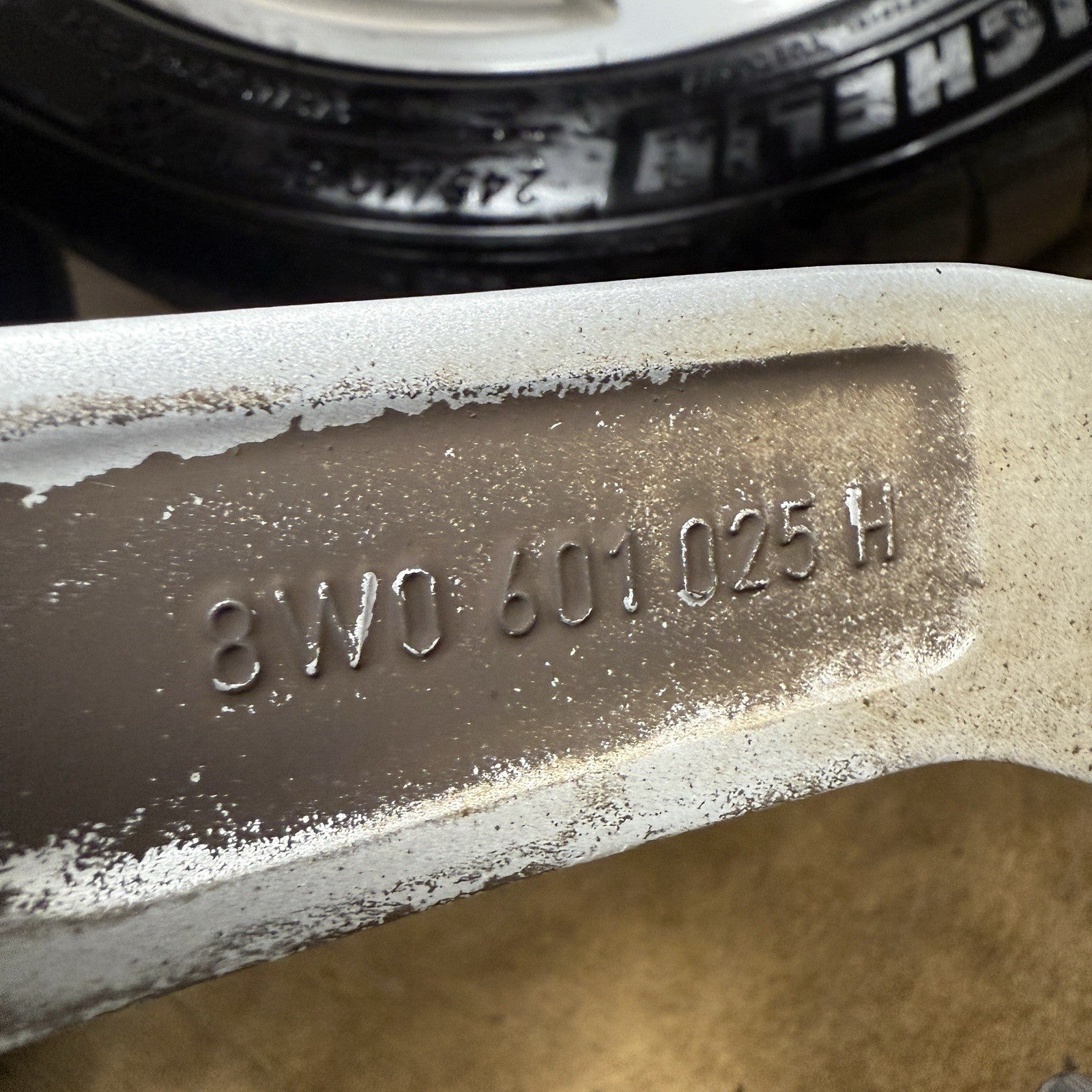 18'' GENUINE AUDI A4 S LINE SILVER B8 B9 ALLOY WHEELS ALLOYS TYRES 8W0601025H