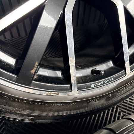 22'' Audi SQ8 Q8 S Line Black RS Alloy Wheels Tyres 4M8601025Q Genuine