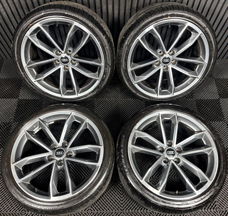 19'' Audi A5 S Line S5 Alloy Wheels Alloys Tyres 8W0601025DF Genuine