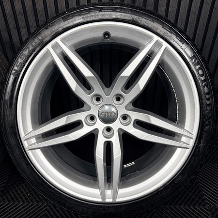 19'' Audi A5 S Line Star Alloy Wheels Alloys Tyres 8W0601025AM Genuine