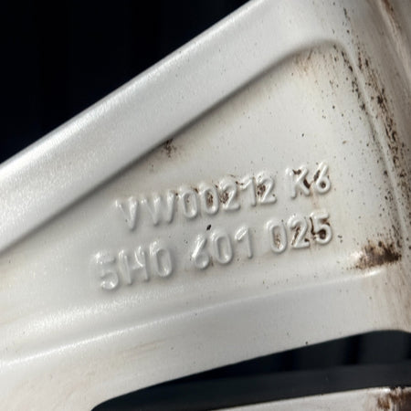 1X 16'' VW Golf MK8 Norfolk Alloy Wheel Tyre GT Single 5H0601025 Genuine