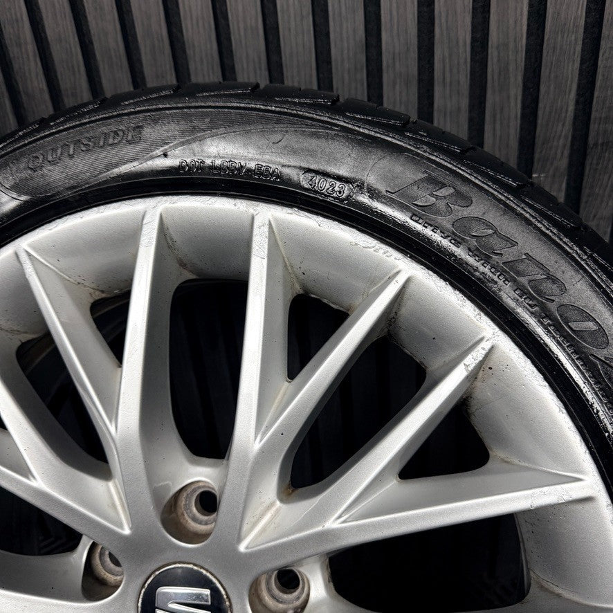 1X 17'' Seat Leon FR MK3 Alloy Wheel Tyre Single Genuine 5F0601025H