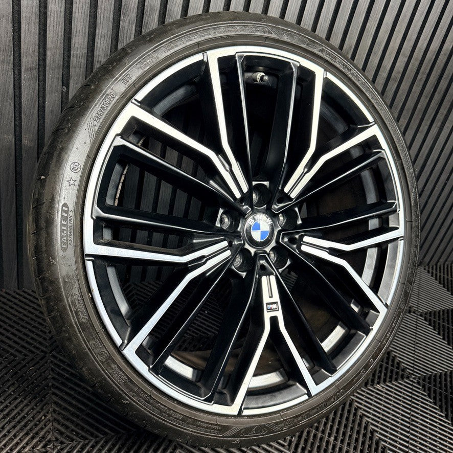 1X 20'' BMW 5 Series 846 M G30 G31 Sport Alloy Wheel Rear 8747237 Genuine