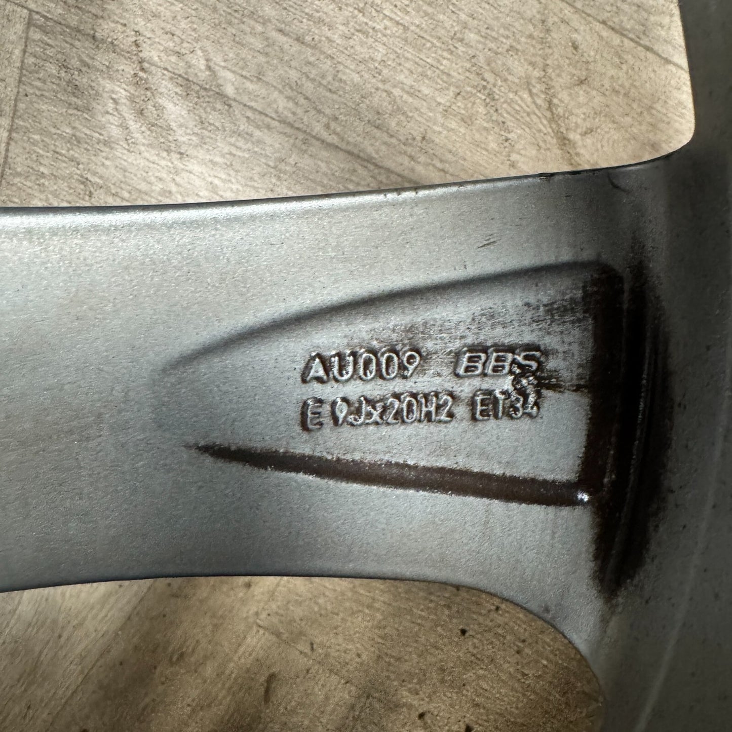 1X 20'' GENUINE AUDI A5 S LINE BLACK EDITION ROTOR WHEEL ALLOY TYRE 8W0601025CF