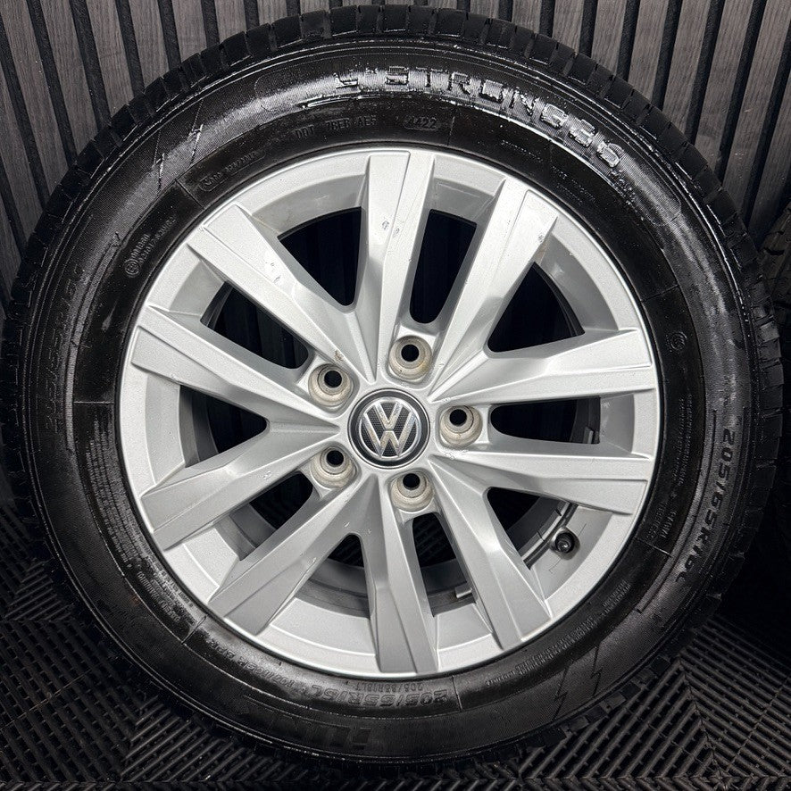 16'' VW Transporter T6 T6.1 T5 Caravelle Clayton Alloy Wheels Tyres Genuine