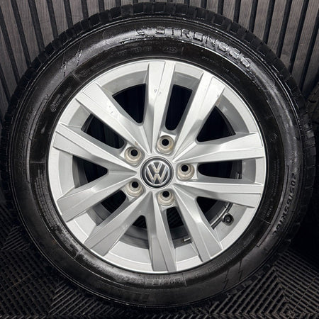 16'' VW Transporter T6 T6.1 T5 Caravelle Clayton Alloy Wheels Tyres Genuine