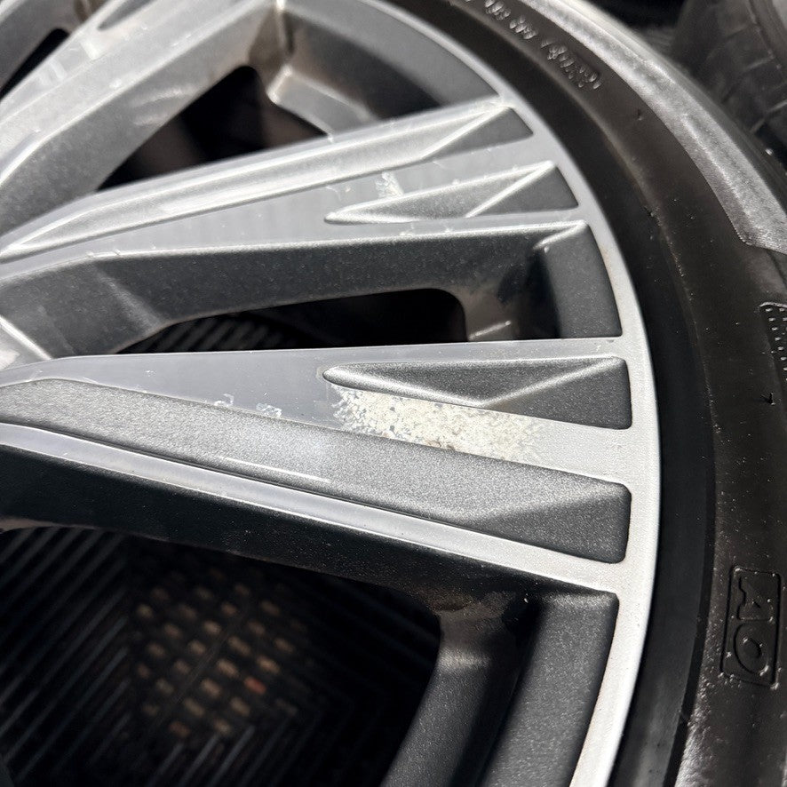 20'' Audi A6 C8 S Line 5 Double Spoke Alloy Wheels Tyres 4K0601025J Genuine