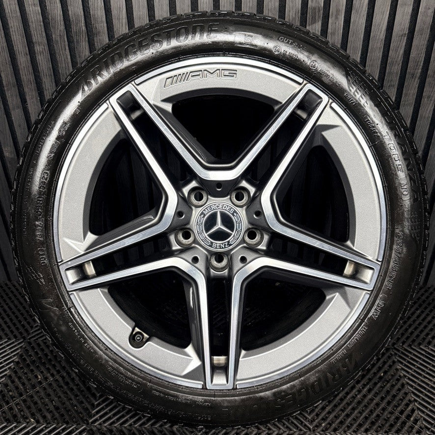 1X 18'' AMG Mercedes A Class CLA W177 Sport Alloy Wheel Tyre A1774011500 Genuine