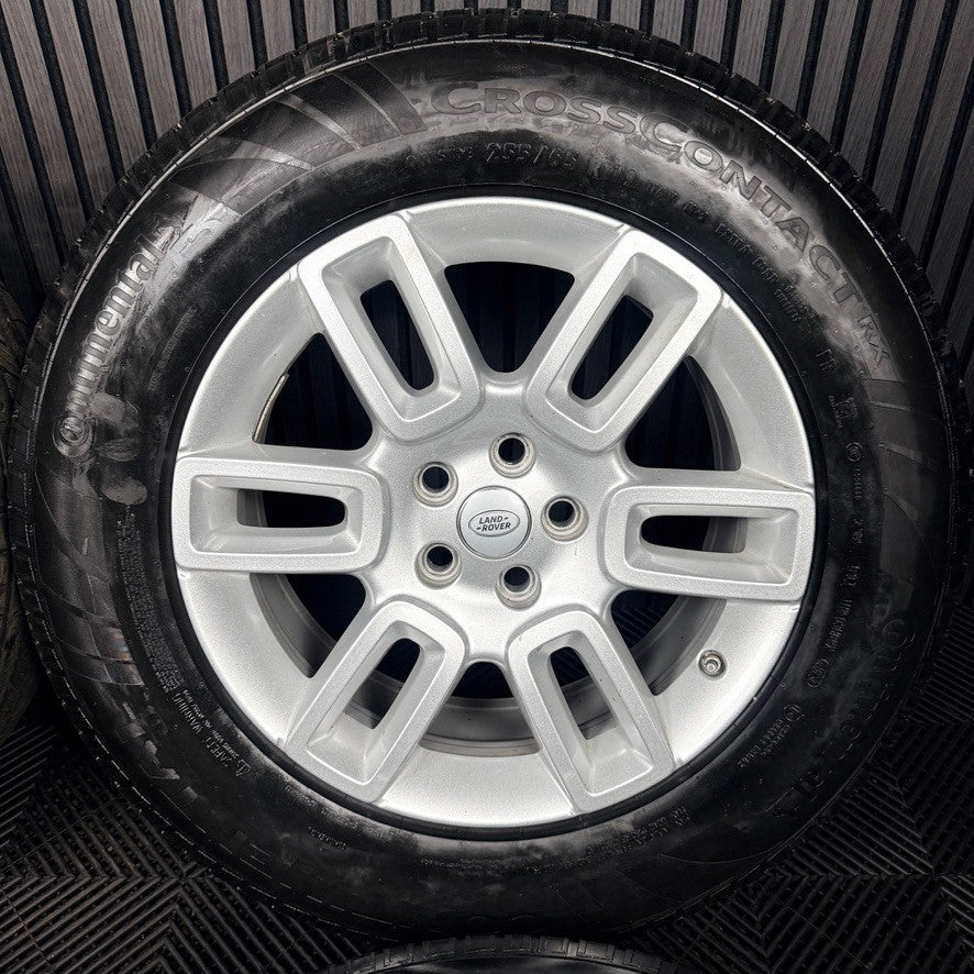 19'' Land Rover Defender Silver 6010 Alloy Wheels Tyres Alloys Genuine