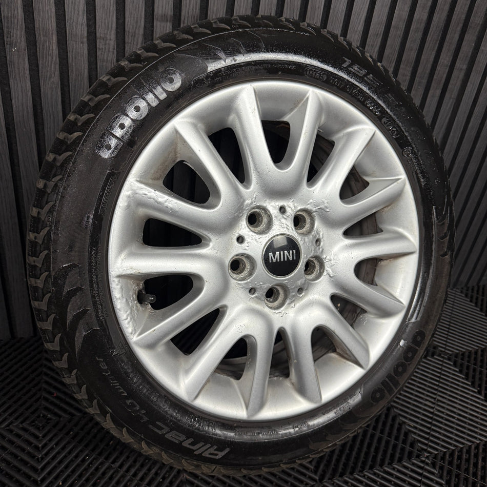 1X 16'' GENUINE MINI COOPER ONE D 495 VICTORY F55 F56 ALLOY WHEEL TYRE 6855104