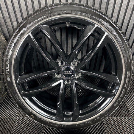 20'' Audi A6 C7 S Line Black Edition Alloy Wheel Winter Tyres 4G9601025M Genuine