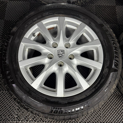 18'' GENUINE PORSCHE CAYENNE MULTISPOKE ALLOY WHEELS ALLOYS TYRES 7P5601025T