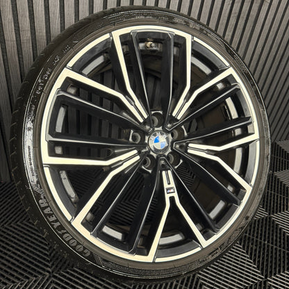 1X 20'' GENUINE BMW 5 SERIES 846 M G30 G31 SPORT ALLOY WHEEL REAR 8747237