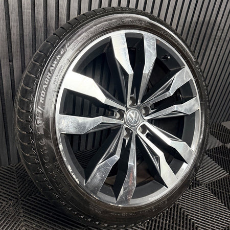 1X 20'' VW Tiguan Suzuka R Line 5NA601025G Grey DC Alloy Tyre Wheel Genuine