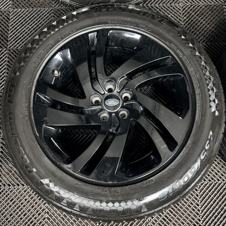 18'' Range Rover Evoque Black Discovery Sport Land Alloy Wheels Tyres Genuine