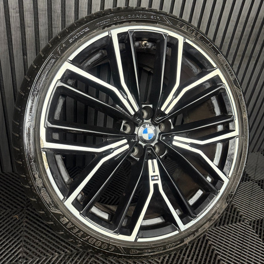 1X 20'' GENUINE BMW 5 SERIES 846 M G30 G31 SPORT ALLOY WHEEL REAR 8747237