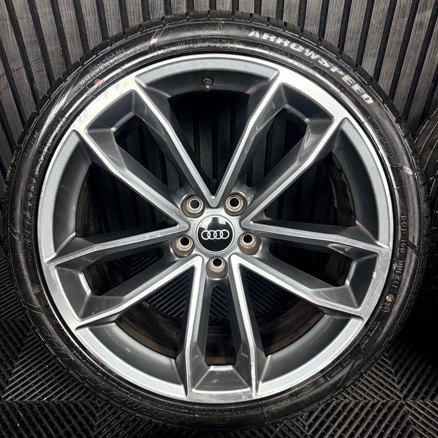 19'' Audi A5 S Line S5 Alloy Wheels Alloys Tyres 8W0601025DF Genuine