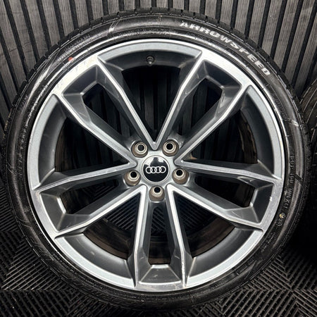 19'' Audi A5 S Line S5 Alloy Wheels Alloys Tyres 8W0601025DF Genuine