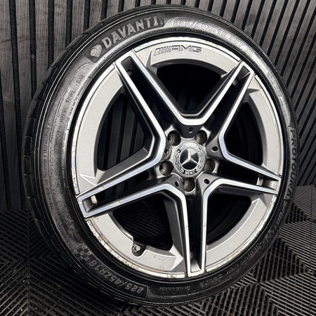 1X 18'' AMG Mercedes A Class CLA W177 Sport Alloy Wheel Tyre A1774011500 Genuine