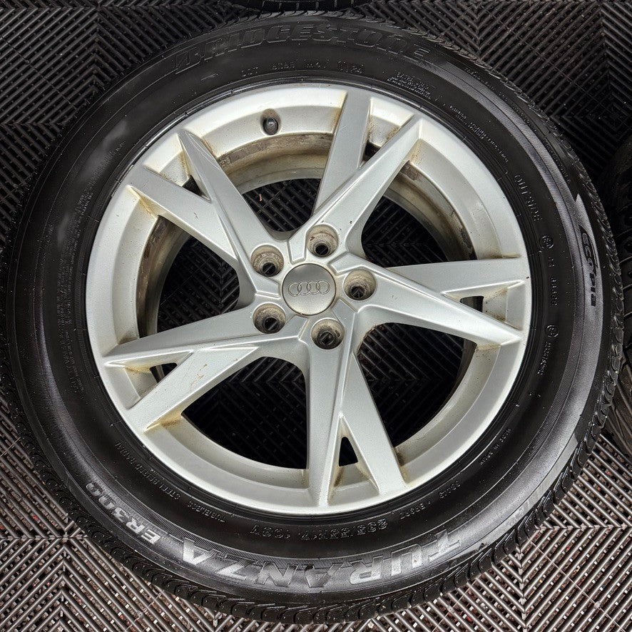 17'' GENUINE AUDI Q3 5 Y SPOKE TIGUAN ALLOY WHEELS TYRES ALLOYS