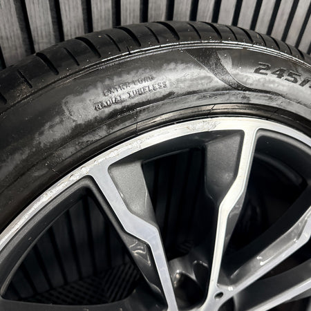20'' BMW X3 X4 G01 G02 699 M Sport Alloy Wheels Tyres Alloys 801026 Genuine
