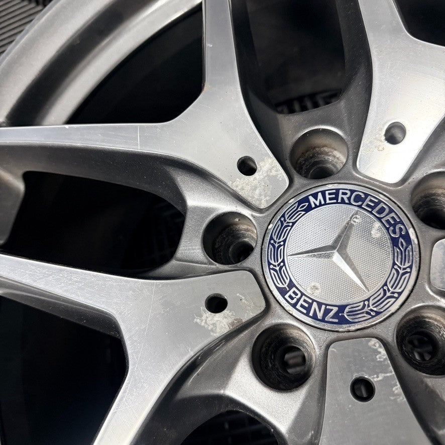 19'' Mercedes AMG GLC Grey DC Sport Alloy Wheels 5X112 Genuine A2534011800