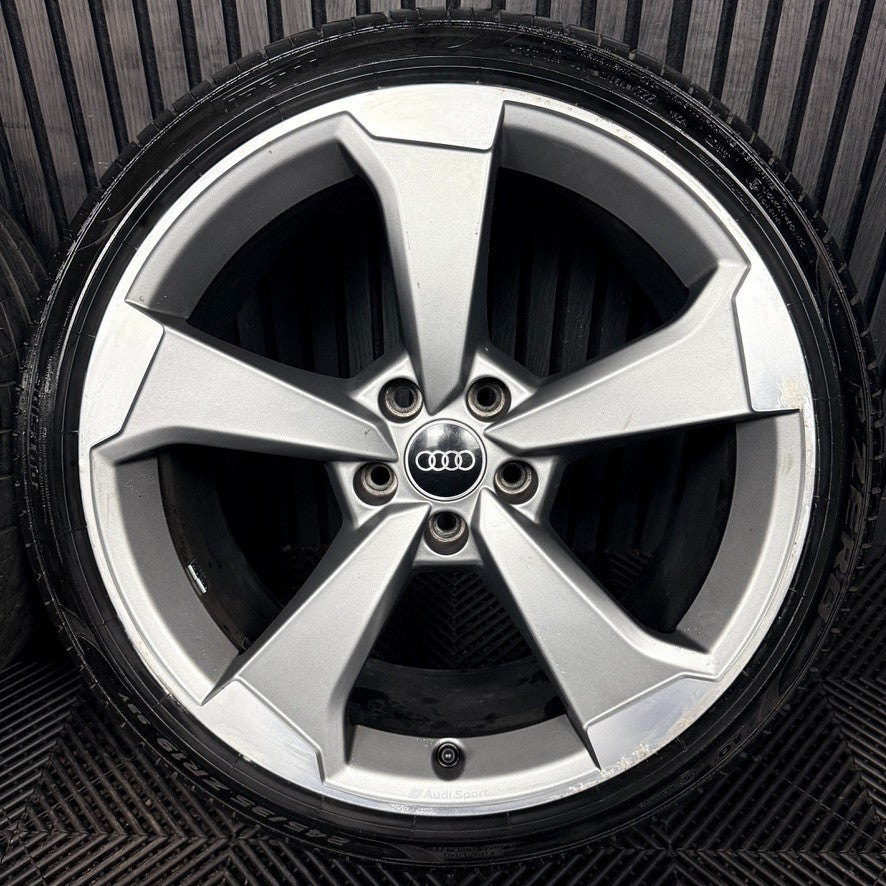 19'' Audi A4 S Line Black Edition B8 B9 Rotor Wheels Alloys 8W0601025CG Genuine