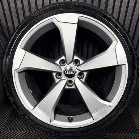 19'' Audi A4 S Line Black Edition B8 B9 Rotor Wheels Alloys 8W0601025CG Genuine