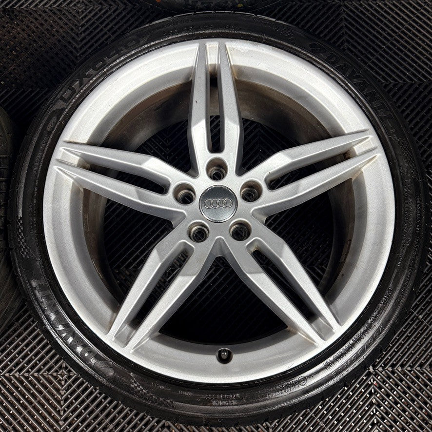 19'' Audi A5 S Line Star Alloy Wheels Alloys Tyres 8W0601025AM Genuine