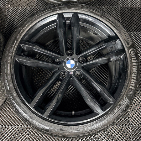 19" BMW 3 Series 704 Black M Sport F30 F31 F32 E90 Alloy Wheels Tyres Genuine