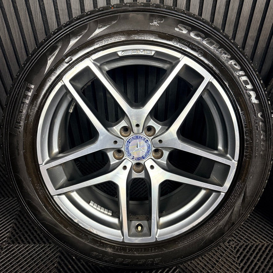 19'' Mercedes AMG GLC Coupe Sport Alloy Wheels Tyres A2534011800 Genuine