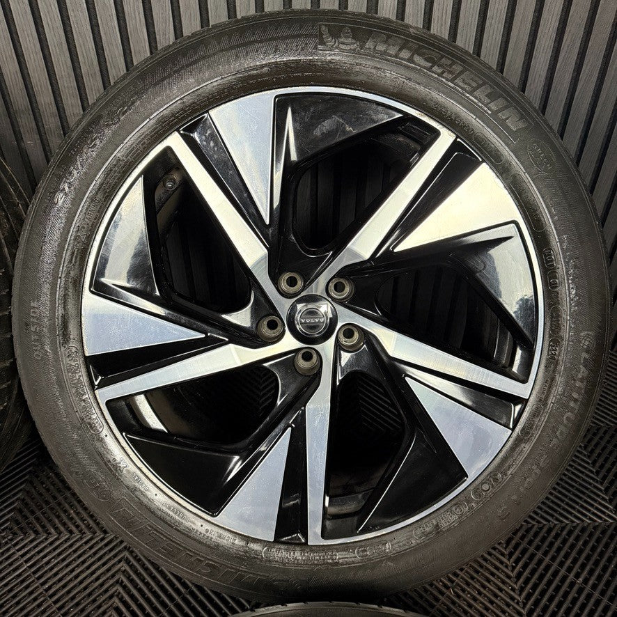 20" GENUINE VOLVO XC90 R DESIGN 5 SPOKE ALLOY WHEELS TYRES ALLOYS 5X108 32209411