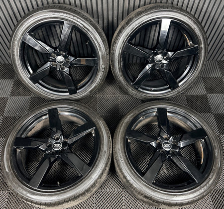 21'' Audi Q5 S Line Black SQ5 Alloy Wheels Tyres 80A601025AR Genuine