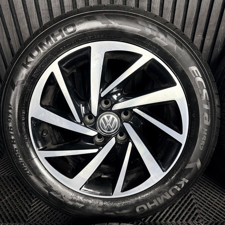 16'' VW Golf Mk7 Woodstock Mk8 Mk6 Alloy Wheels Tyres Alloys 5G0601025DS Genuine