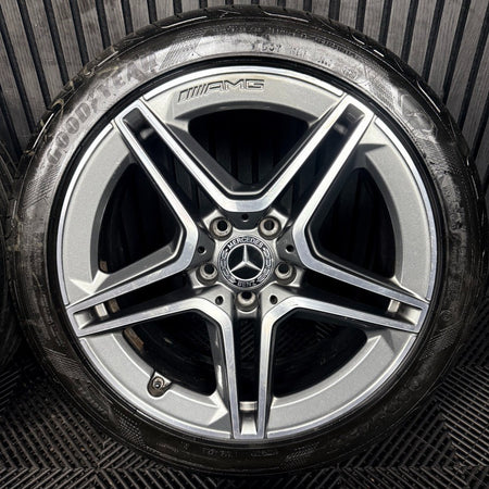 18'' Mercedes Amg A Class Cla B Alloy Wheels Tyres Alloys W177 Genuine