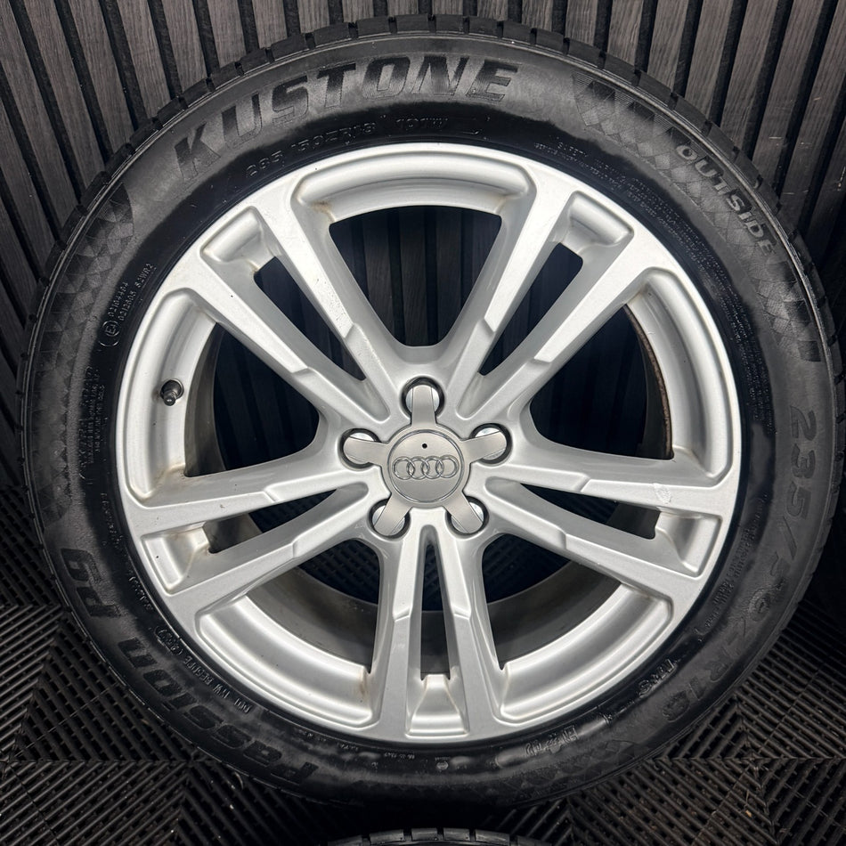 18'' Audi Q3 S Line 5 Double Spoke Facelift Alloy Wheels Tyres Alloys Genuine