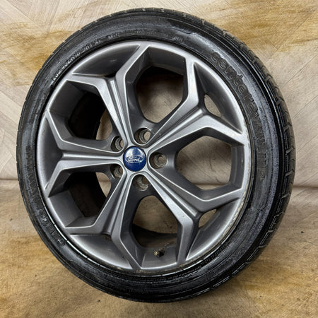 1X 18'' GENUINE FORD S MAX MK1 GREY TITANIUM X ALLOY WHEEL SINGLE AM2J1007DC