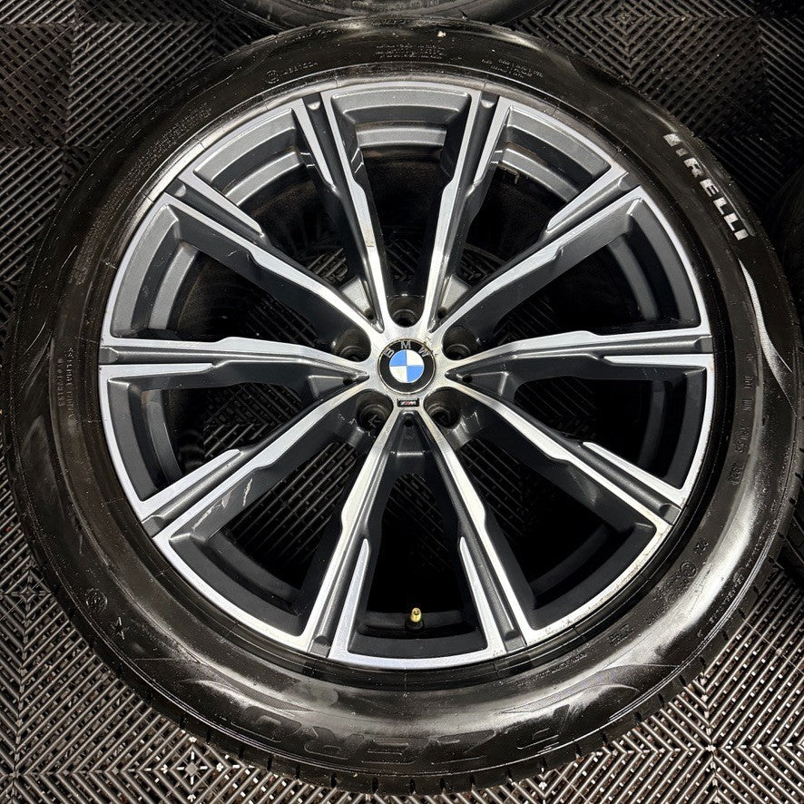20'' BMW X5 X6 G05 G06 740M Sport Alloy Wheels Alloys Tyres Genuine