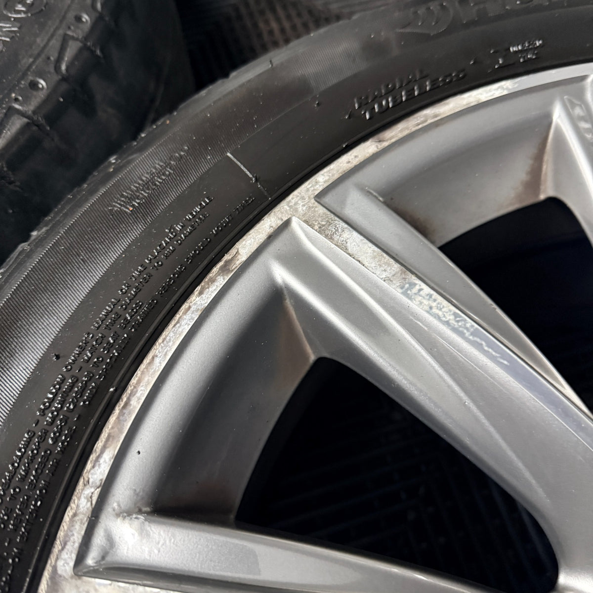 18" Bmw 5 Series 4 684 Grey Dc Sport G30 G31 Alloy Wheel Tyres 6874440 Genuine