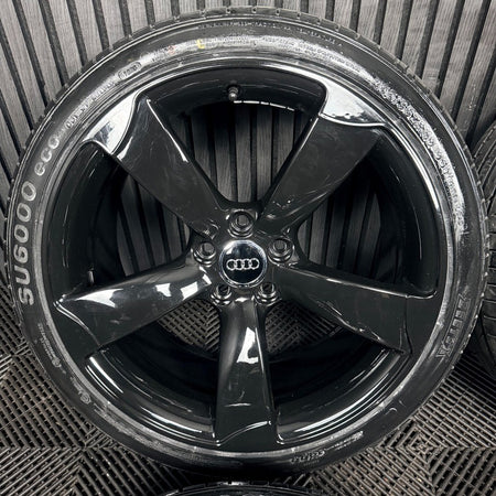 19'' Audi A5 S Line S5 Black Edition Rotor Wheel Alloy Tyres 8T0601025CD Genuine