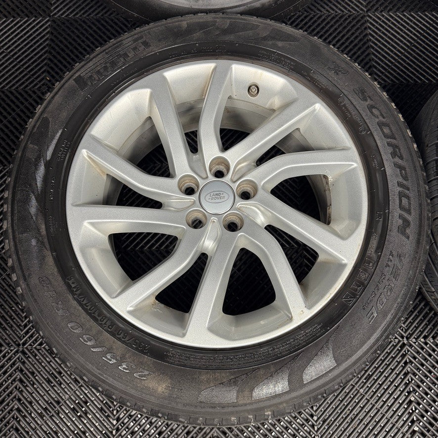 18'' GENUINE RANGE ROVER EVOQUE LAND DISCOVERY SPORT ALLOY WHEELS TYRES 5X108