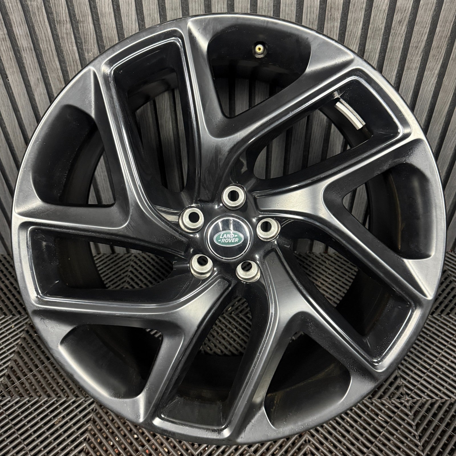 1X 22'' GENUINE RANGE ROVER SPORT LAND BLACK L461 5131 ALLOY WHEEL N9XM-1007-AA