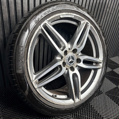 1X 19'' Mercedes AMG E Class Grey Alloy Wheel Front W213 A2134012000 Genuine