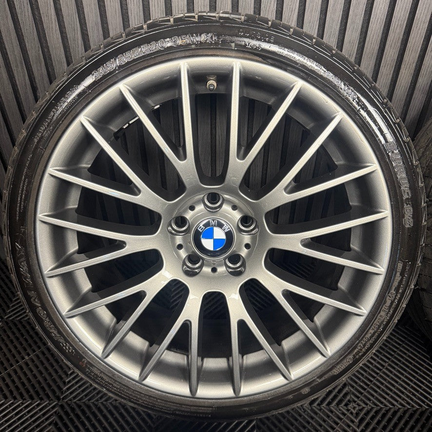 20" GENUINE BMW 5 SERIES 312 FERRIC GREY M SPORT F10 F11 F12 F06 ALLOY WHEELS