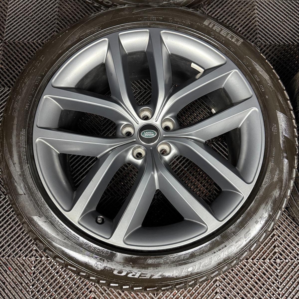 22'' GENUINE RANGE ROVER SPORT GREY L461 L460 5127 WHEELS TYRES ALLOYS N9X2-FB