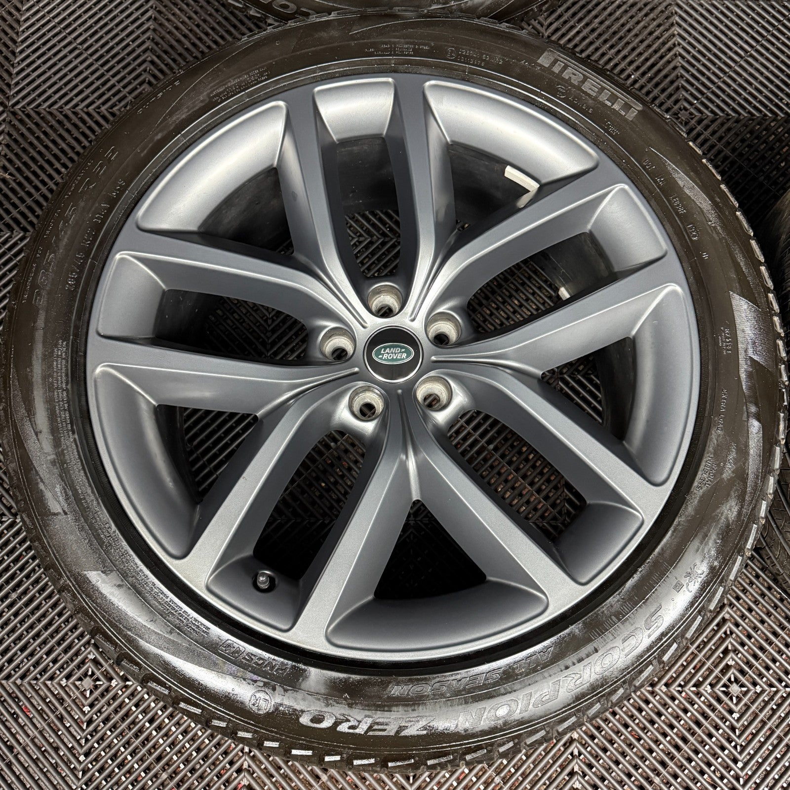 22'' GENUINE RANGE ROVER SPORT GREY L461 L460 5127 WHEELS TYRES ALLOYS N9X2-FB