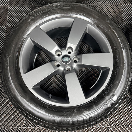 20'' Land Rover Defender 5 Spoke Grey 5098 Alloy Wheels Tyres Alloys Genuine