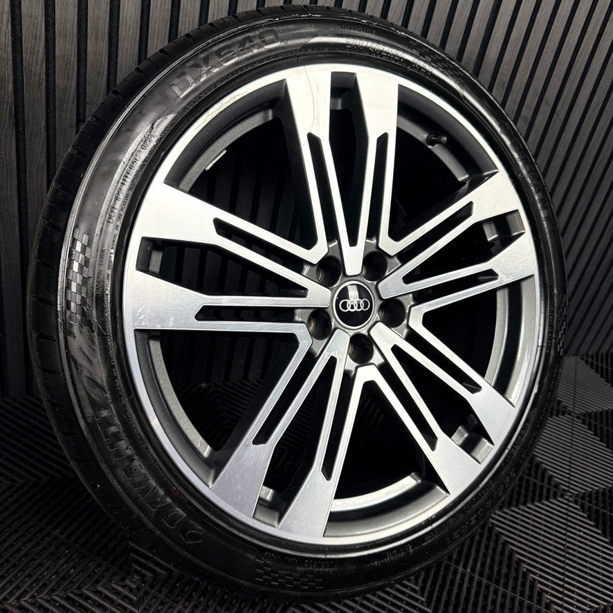1X 21'' Audi SQ5 Q5 Alloy Wheel Tyre 8.5J ET34 Single Spare 80A601025AC Genuine