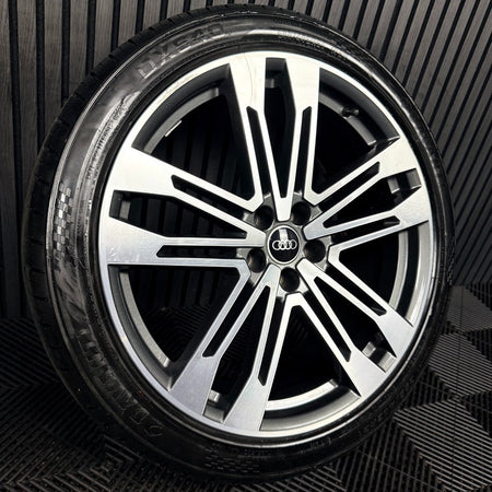 1X 21'' Audi SQ5 Q5 Alloy Wheel Tyre 8.5J ET34 Single Spare 80A601025AC Genuine
